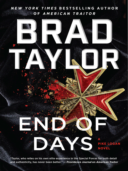 Title details for End of Days by Brad Taylor - Wait list